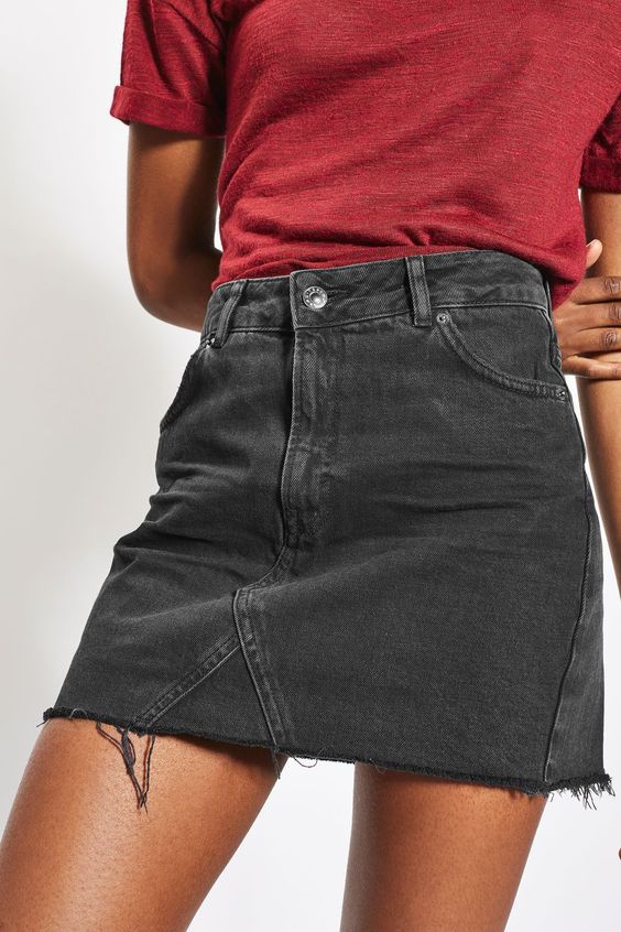 Summer New Women Denim Skirt