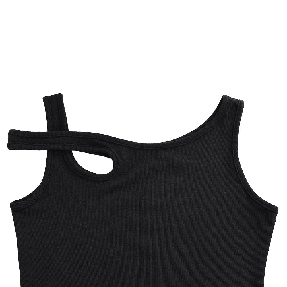 Black Women's Summer Crop Top