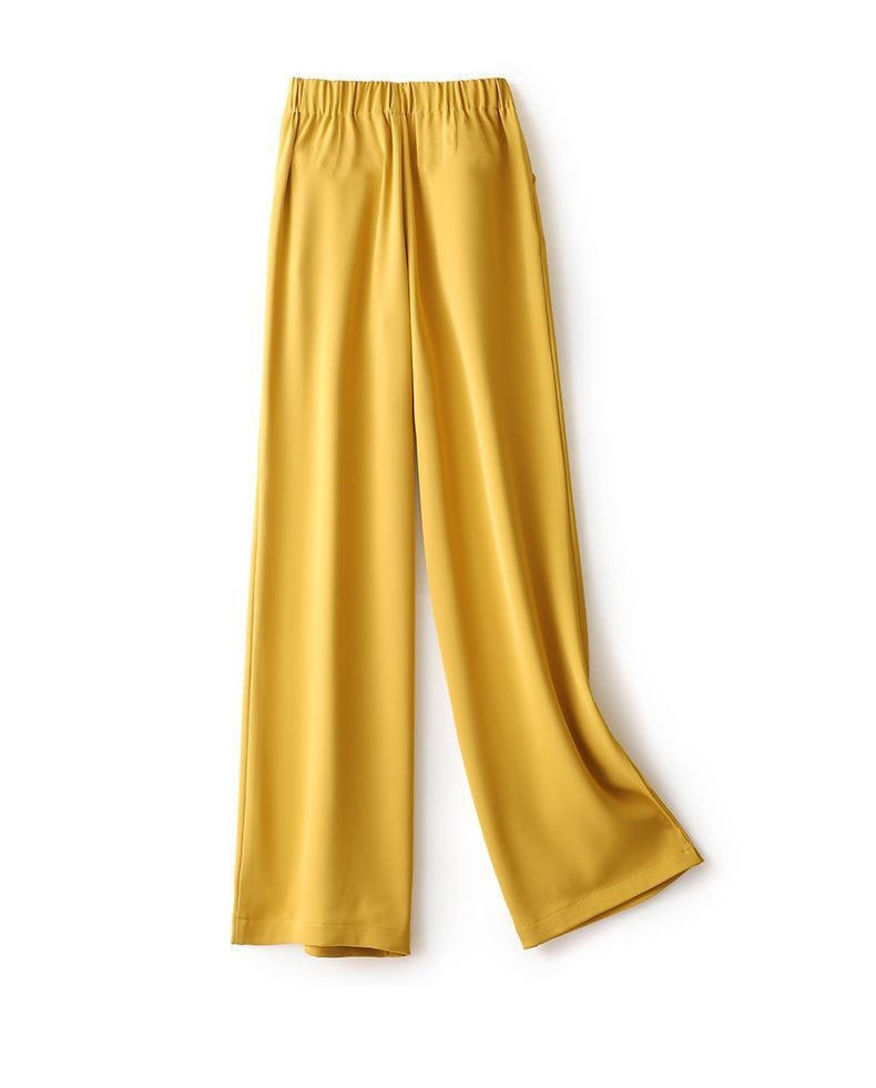 women's Wide-leg suit pants