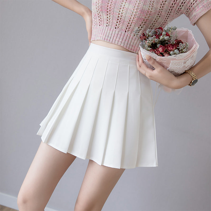 Sexy Women Pleated Skirt