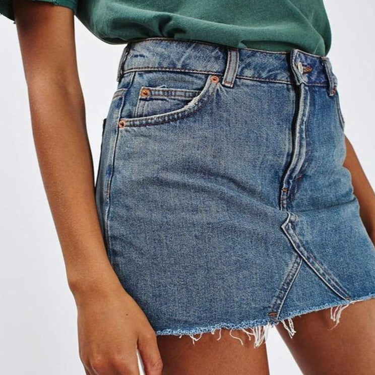 Summer New  Women Denim Skirt