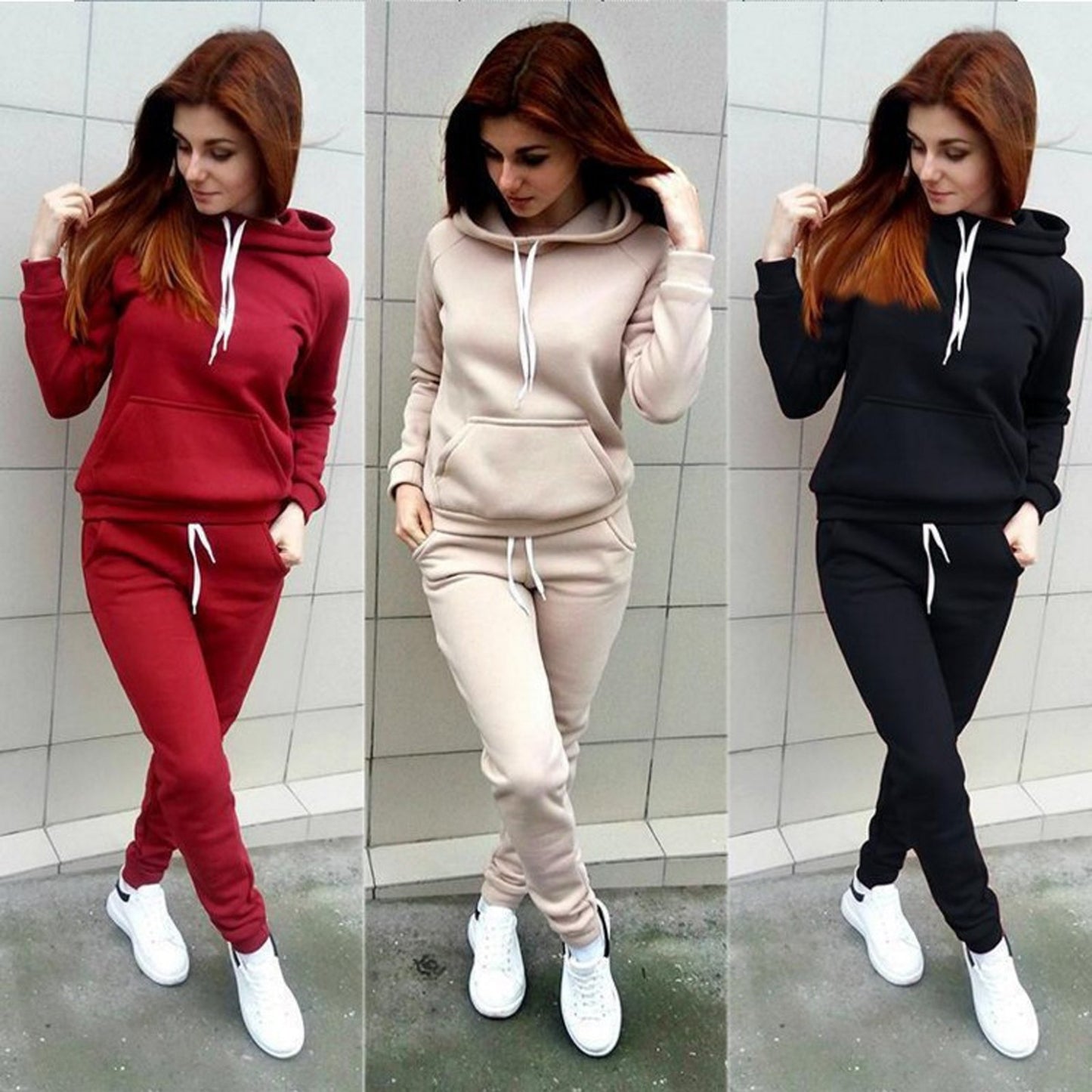 Winter Two Piece Set Women