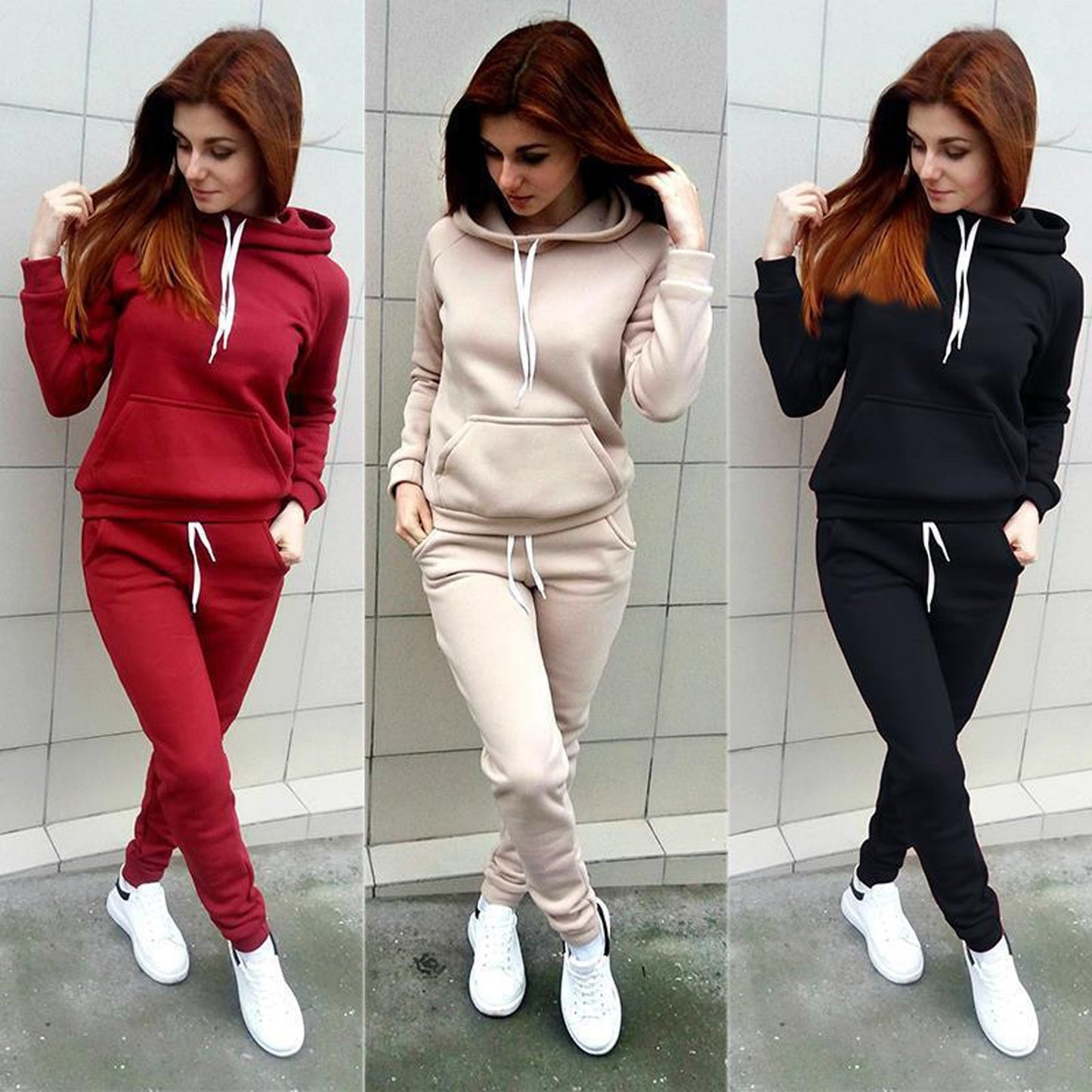 Winter Two Piece Set Women