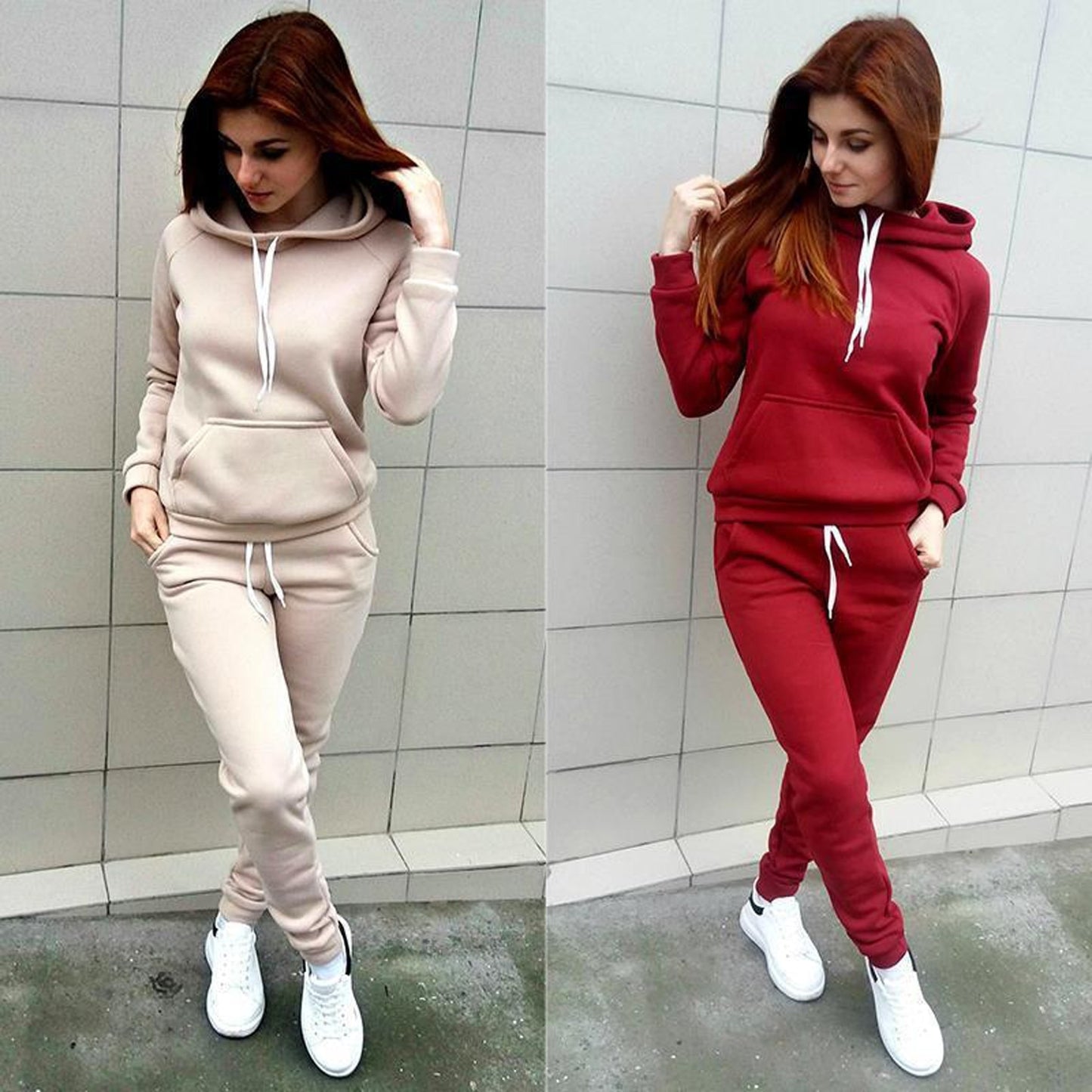 Winter Two Piece Set Women